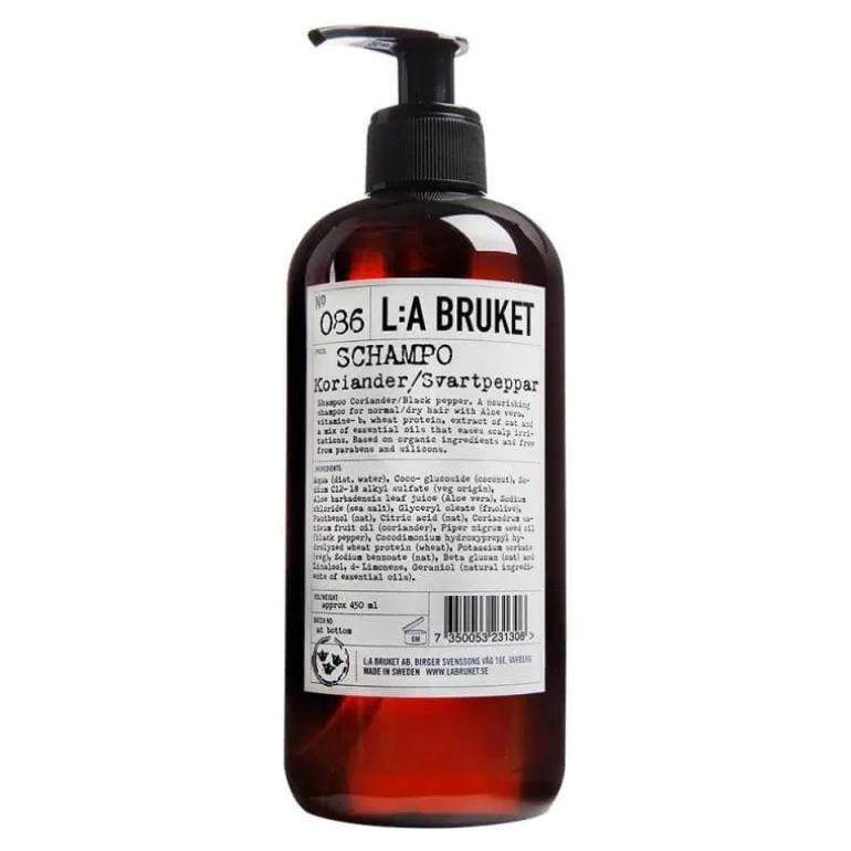 086 SHAMPOO CORIA/BLACKPEPPER 450ML