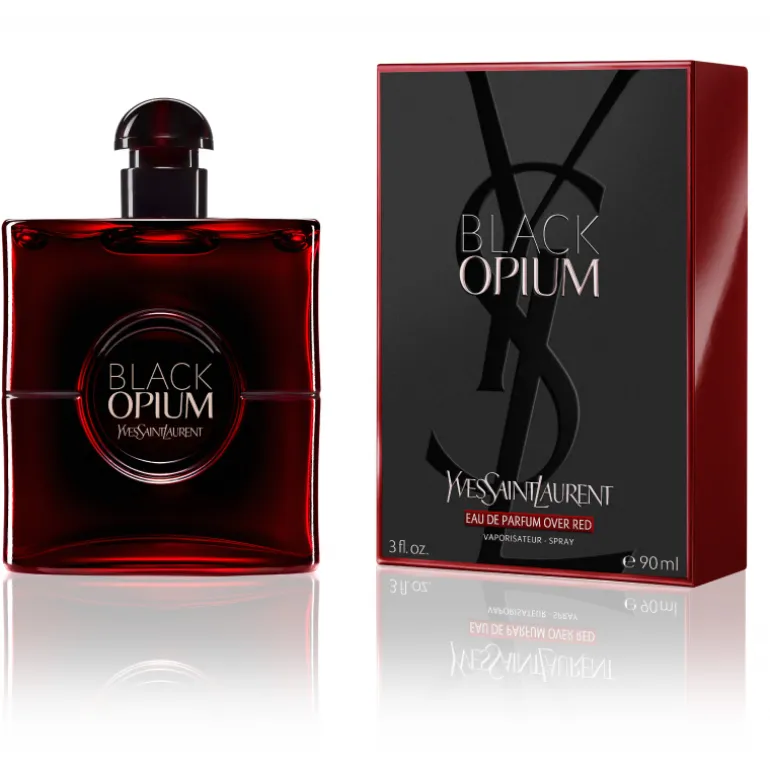 BLACK OPIUM EAU DE PARFUM OVER RED