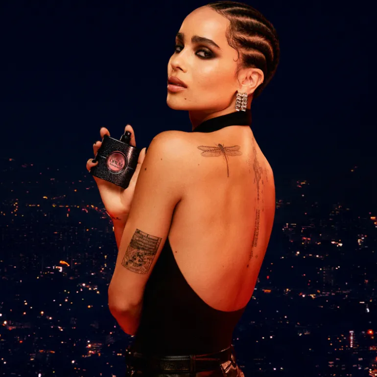 BLACK OPIUM EAU DE PARFUM OVER RED