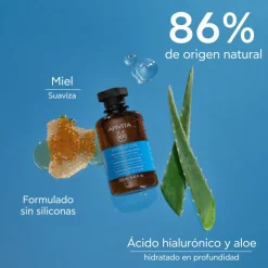 Champú Hidratante con Ácido Hialurónico, Aloe y Miel