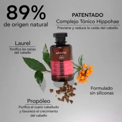 Champú Tonificante Champú para Mujeres con Cabello Fino