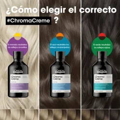 CHROMA CRÈME CHAMPÚ NEUTRALIZANTE DE TONOS ANARANJADOS