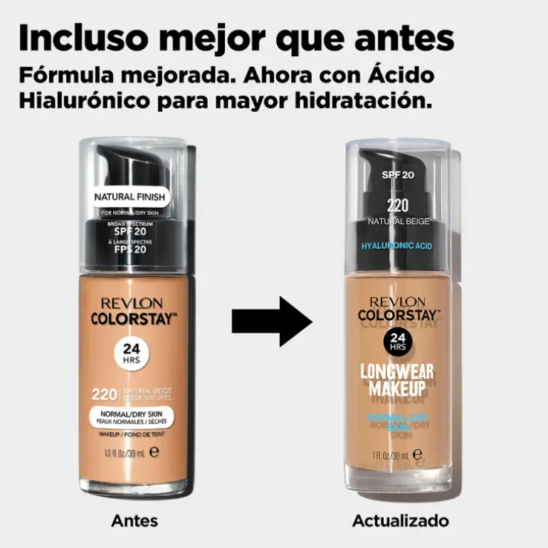 Colorstay Makeup Piel Normal y Seca Spf20