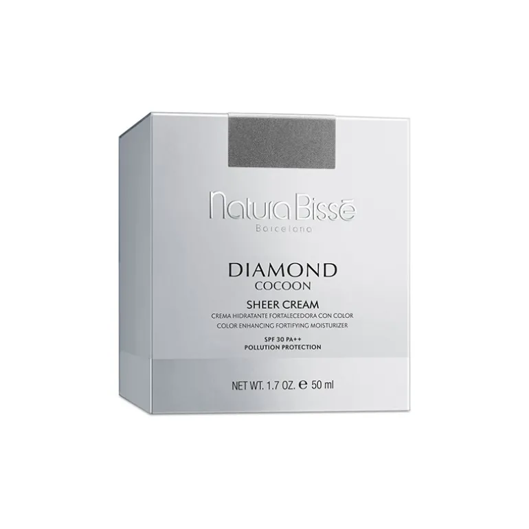 CREMA HIDRATANTE FORTALECEDORA CON COLOR DIAMOND COCOON SHEER CREAM SPF 30 PA++ 50 ML NATURA BISSÉ