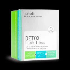 DETOX PLAN 10 DÍAS 10 SOBRES & 5 + 5 COMPRIDOS