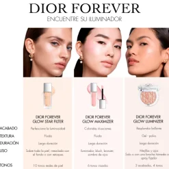 DIOR FOREVER GLOW LUMINIZERIluminador infusionado con ácido hialurónico