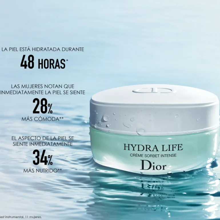 DIOR HYDRA LIFE CRÈME SORBET INTENSECrema hidratante rostro y cuello - hidrata, nutre y embellece
