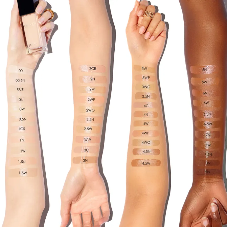 DIOR SKIN FOREVERDior Forever Skin Glow Fondo de maquillaje luminoso 24 h hidratante - clean