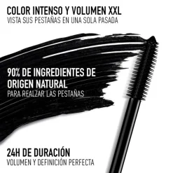 DIORSHOWPump 'N' Volume Máscara squeezable volumen XXL duración 24 horas - color intenso y fórmula con tratamiento - 90 % de ingredientes de origen natural