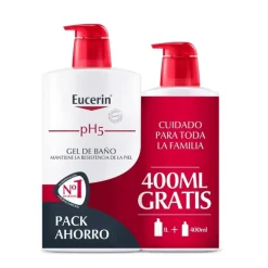 EUCERIN FAMILIY PACK GEL 1LITRO +400ML GRATIS