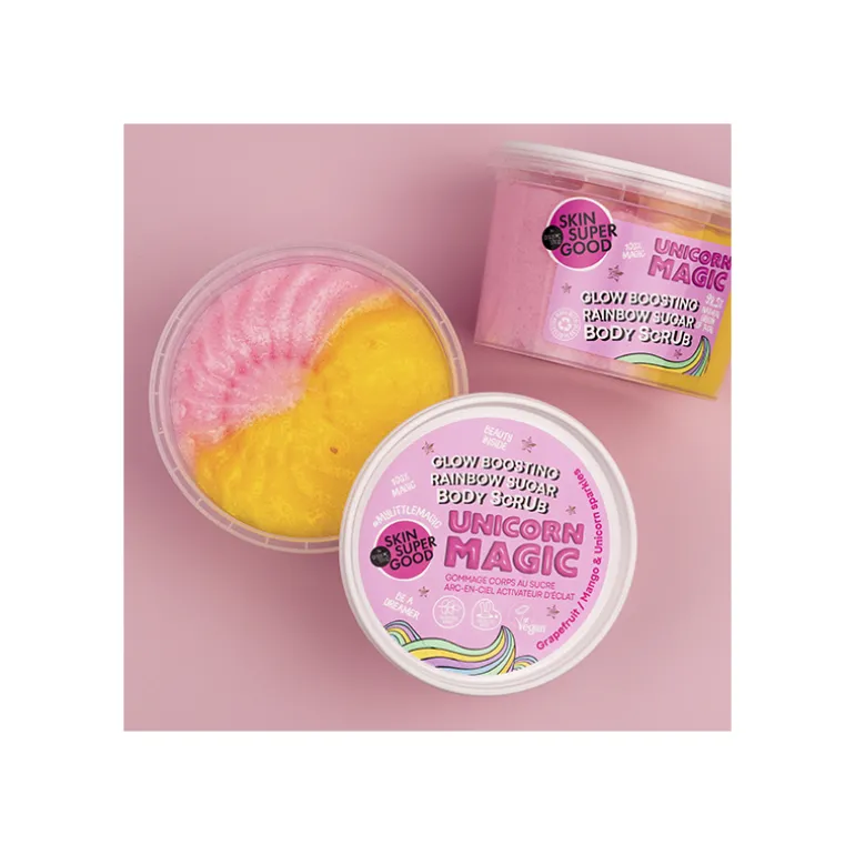 Exfoliante Corporal de Azúcar con Efecto Glow Unicorn Magic