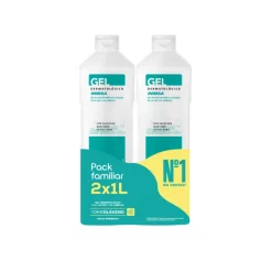INIBSA GEL DERMATOLOGICO EN PACK AHORRO 1 LITRO X 2 UNIDADES
