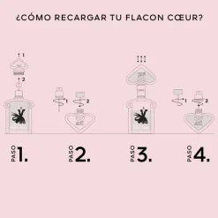 La Petite Robe Noire Le Flacon Coeur Eau de Parfum Recargable