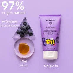 Mini Bees Acondicionador Suave Para Niños
