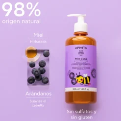 Mini Bees Champú Suave Para Niños