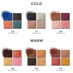 OMBRES G SOMBRAS DE OJOS EN 4 TONOS