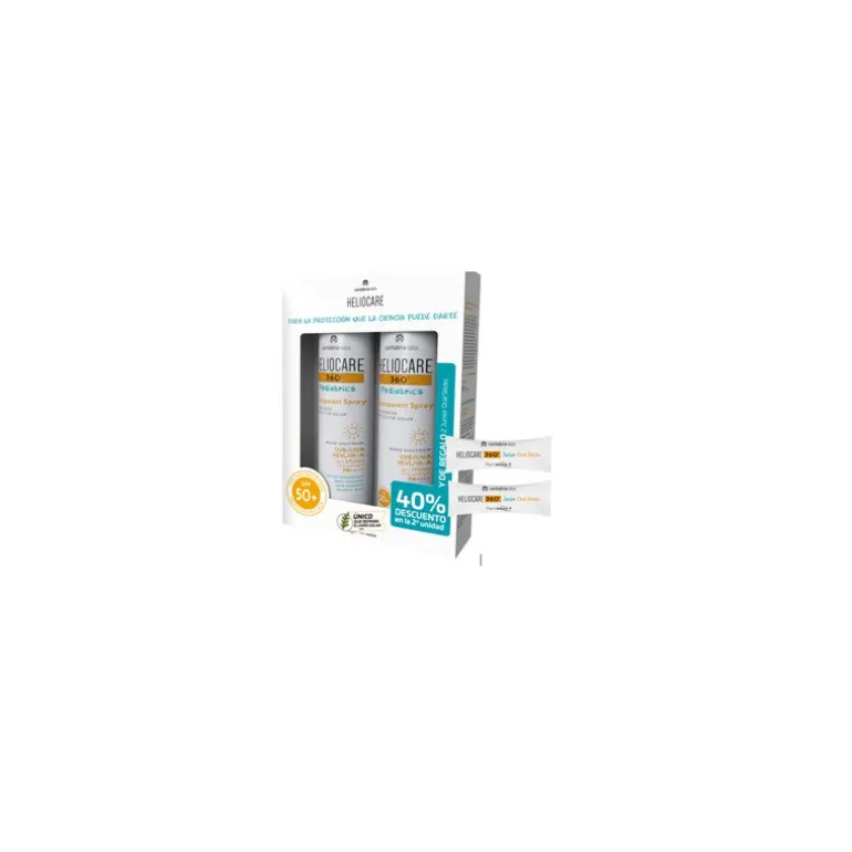PACK HELIOCARE 360º PEDIATRICS SPRAY 250ML X 2 40% DESCUENTO EN LA 2ª UNIDAD