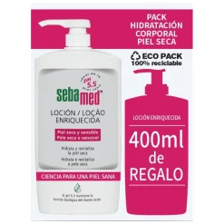 PACK LOCIÓN ENRIQUECIDA 1L + REGALO 400ML