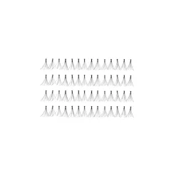 Pestañas Postizas de Grupo sin Nudo Medianas