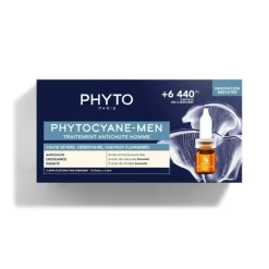 PHYTOCYANE HOMBRE TRATAMIENTO ANTICAÍDA 12 AMPOLLAS X3,5ML