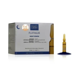 PLATINUM NIGHT RENEW AMPOLLAS + 5竄