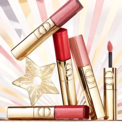 ROUGE DIOR FOREVER LIQUID SEQUIN EDICIÓN LIMITADADúo de barra de labios y brillo de labios acabado brillante