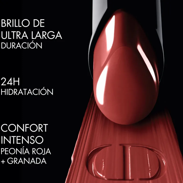 ROUGE DIOR ON STAGEBarra de labios acabado brillante duración ultralarga