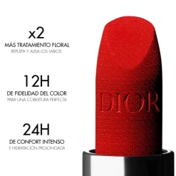 ROUGE DIORBarra de labios - confort y larga duración - tratamiento floral hidratante