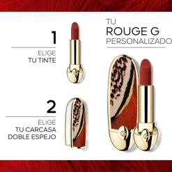 Rouge G Majestic Feathers Carcasa Joya con Doble Espejo Edición Limitada