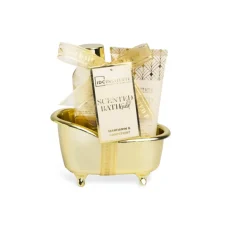 Scented Gold Mini Bathtub Set