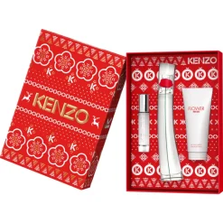 Set Flower By Kenzo Eau de Parfum & Travel Spray & Body Milk