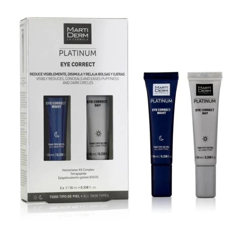 SET PLATINUM CORRECTOR DE OJOS DÍA Y NOCHE