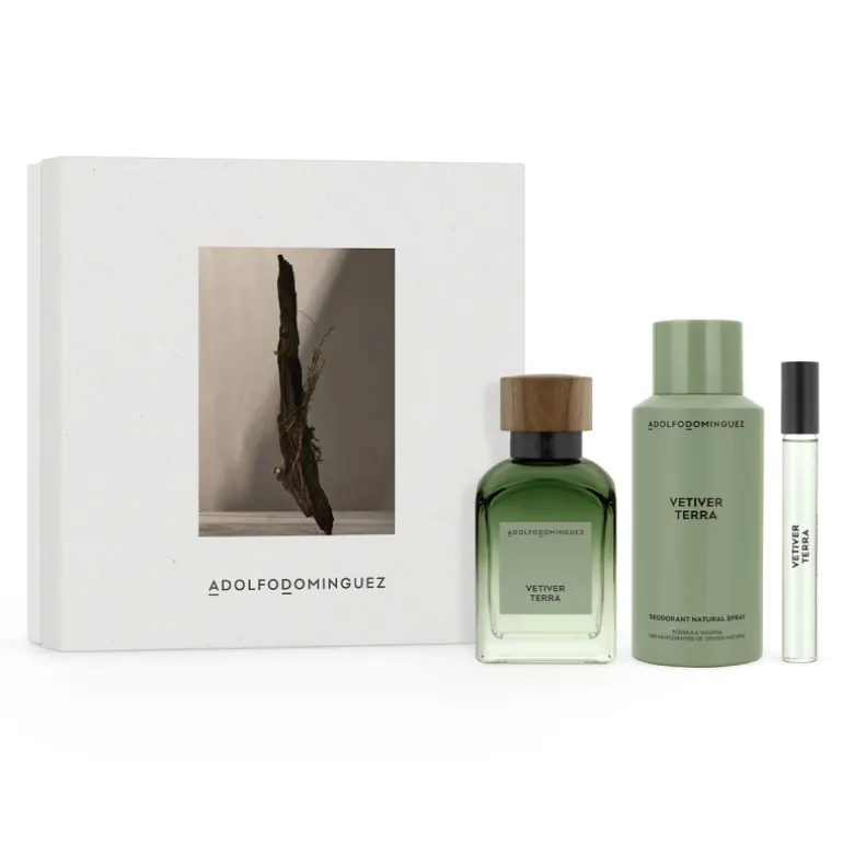 SET VETIVER TERRA EAU DE TOILETTE