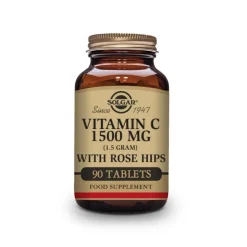 VITAMINA C 1500 MG CON ROSE HIPS 90 COMPRIMIDOS